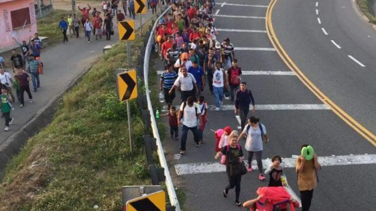 migrantes arriban a guatemala