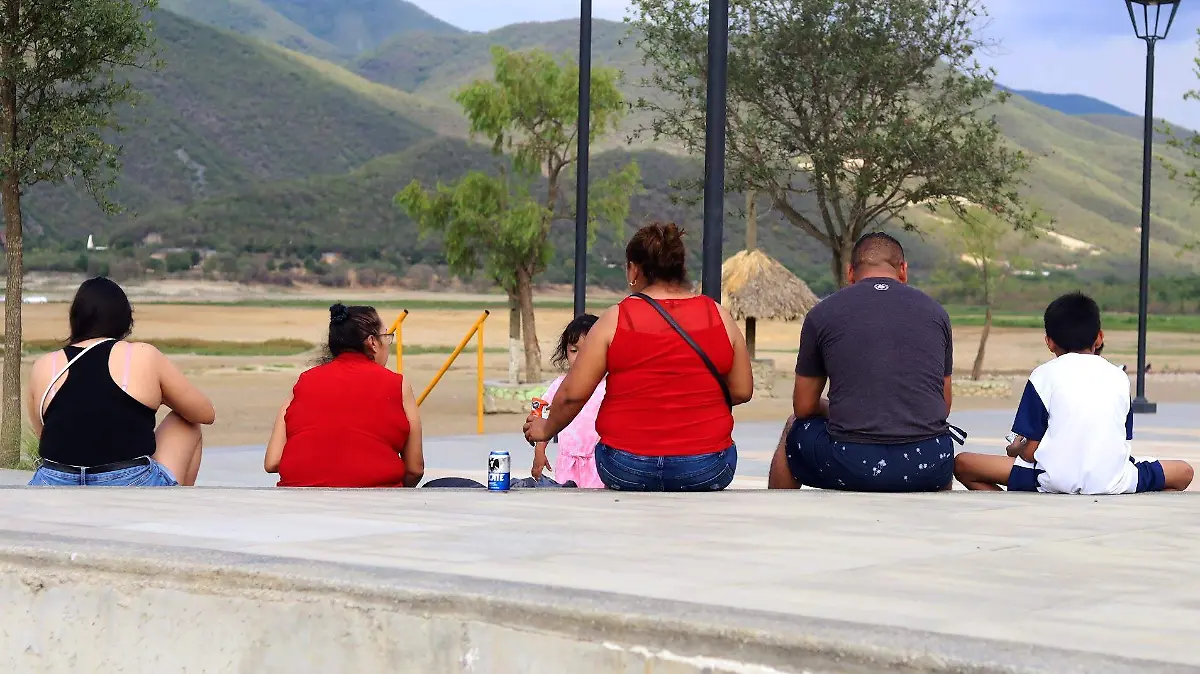 había turismo en la presa