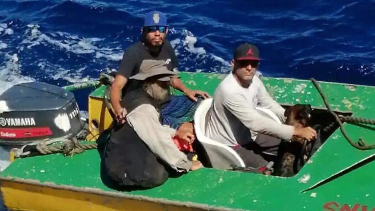 Rescate de náufrago australiano