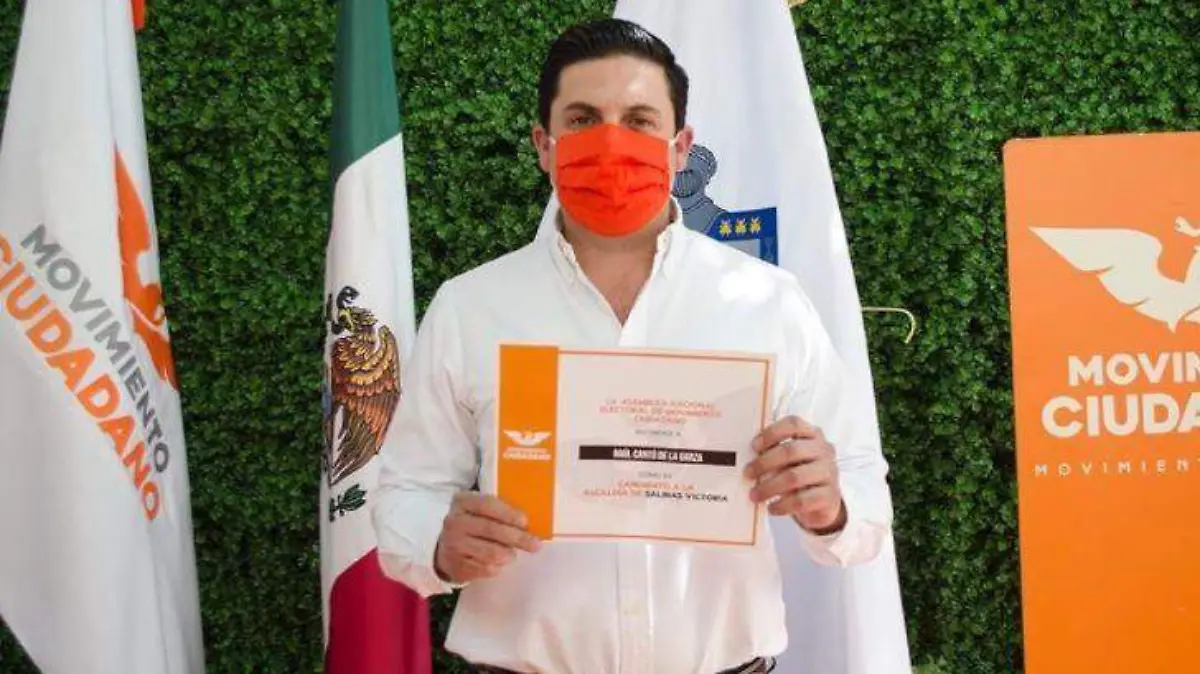 Raúl Cantú de la Garza, candidato de MC