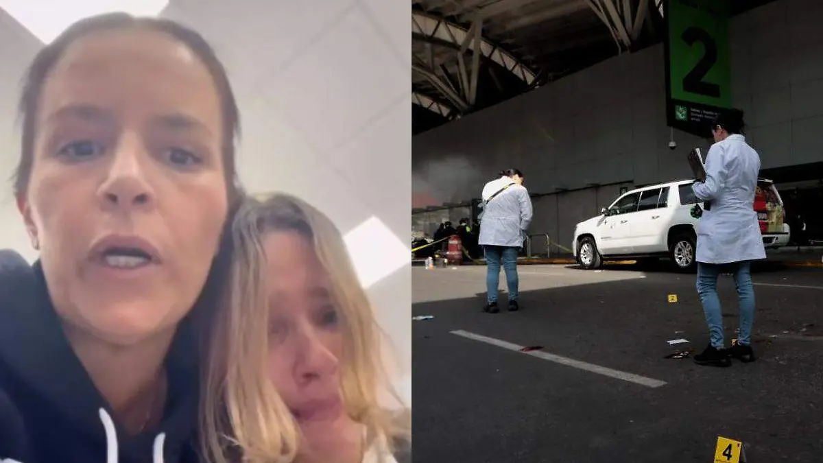 Familia de Schoening estaba en el AICM