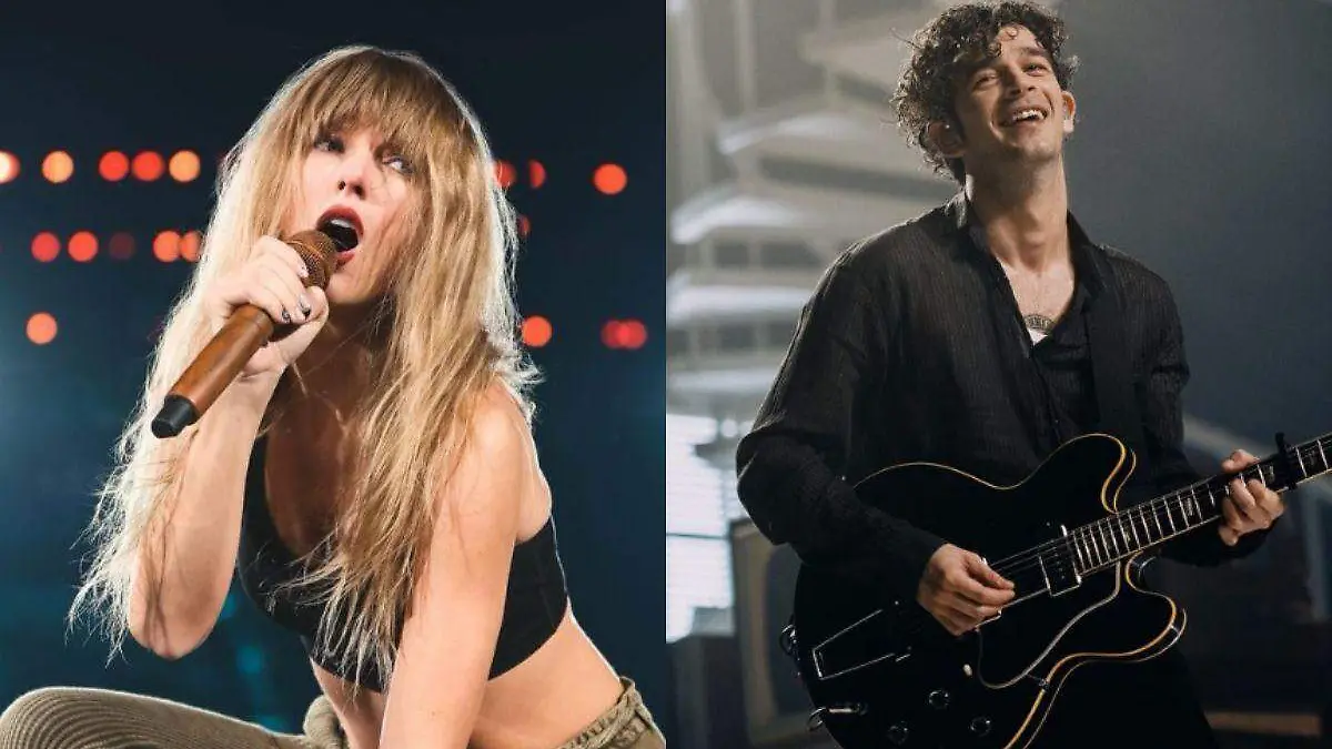 Taylor y Matty Healy