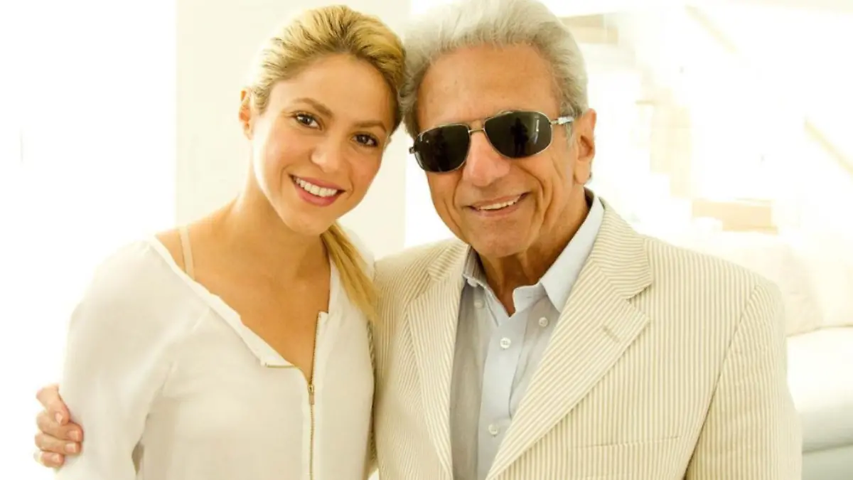 Papá de Shakira está hospitalizado 