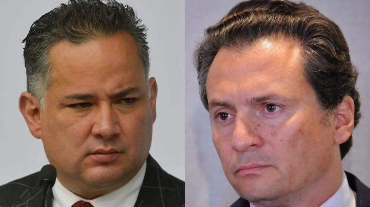 Santiago Nieto y Emilio Lozoya