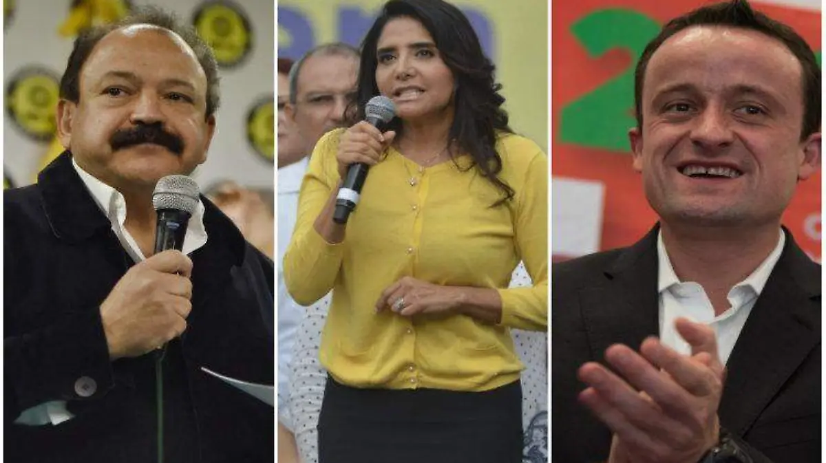collage precandidatos CDMX