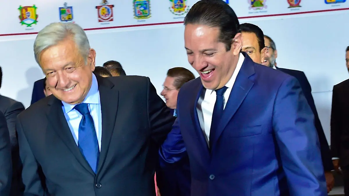 AMLO y francisco Dominguez