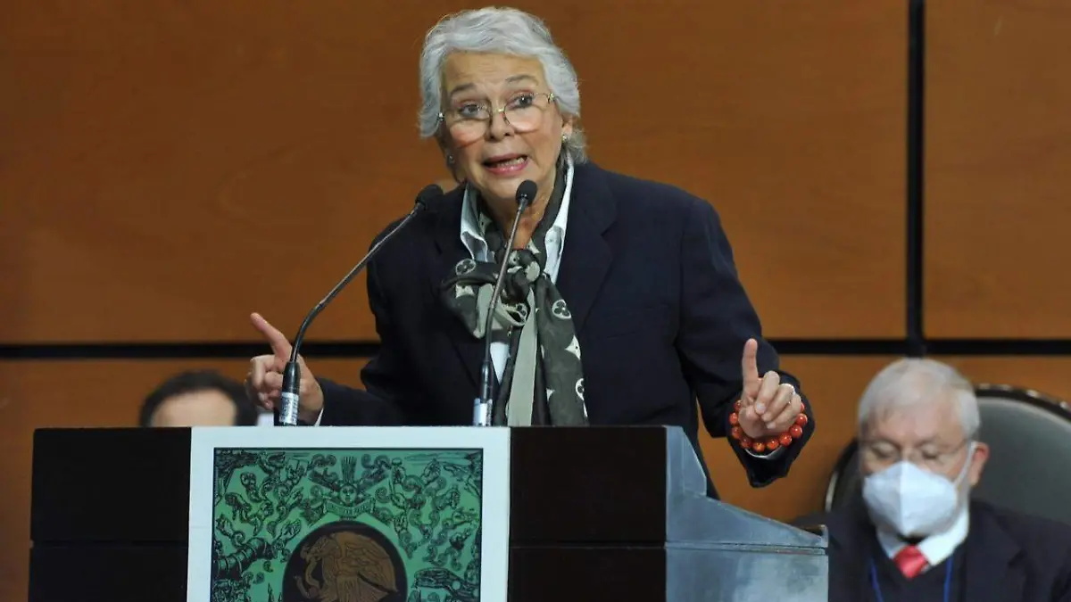 olga sanchez cordero comparecencia LAURA LOVERA
