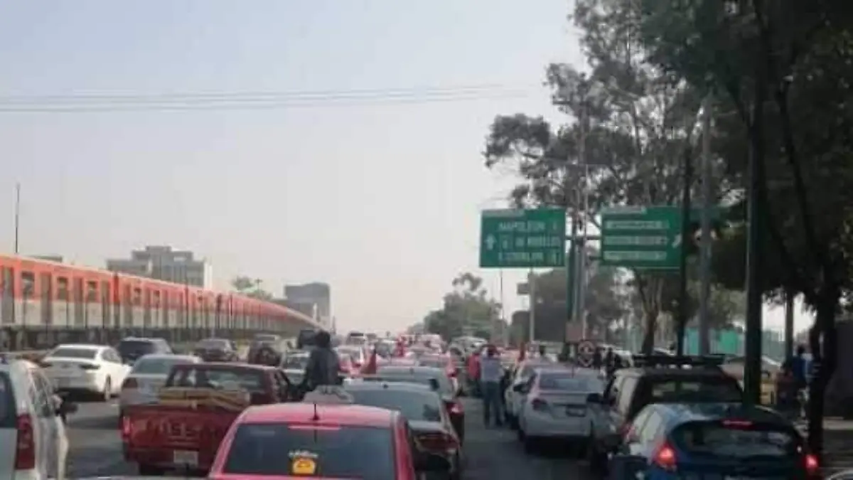 Taxistas marcha