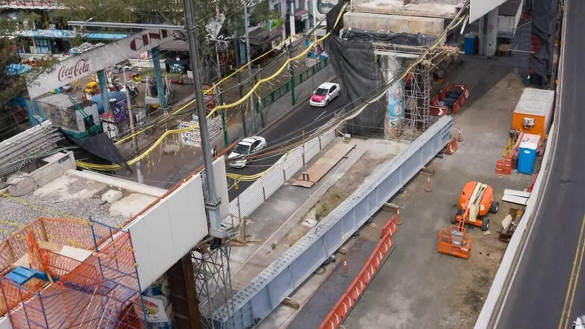 Trabajos en Linea 12 del Metro