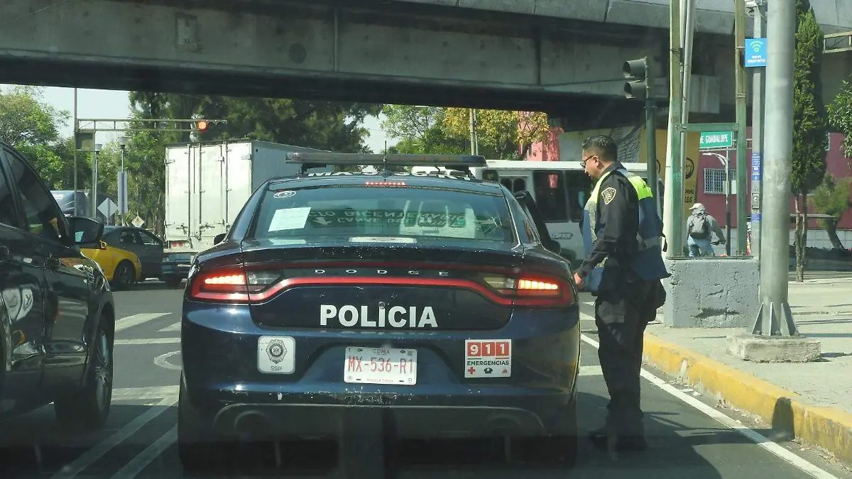 POLICIAS DE LA CDMX. ARCHIVO IGNACIO HUITZIL LA PRENSA (1)
