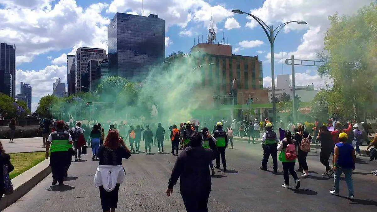 marcha feministas en cdmx por caso victoria salazar