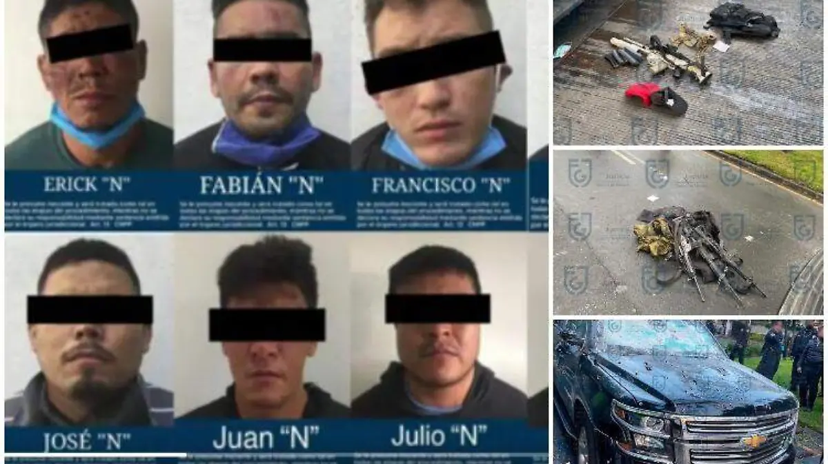 detenidos ataque omar garcia harfuch