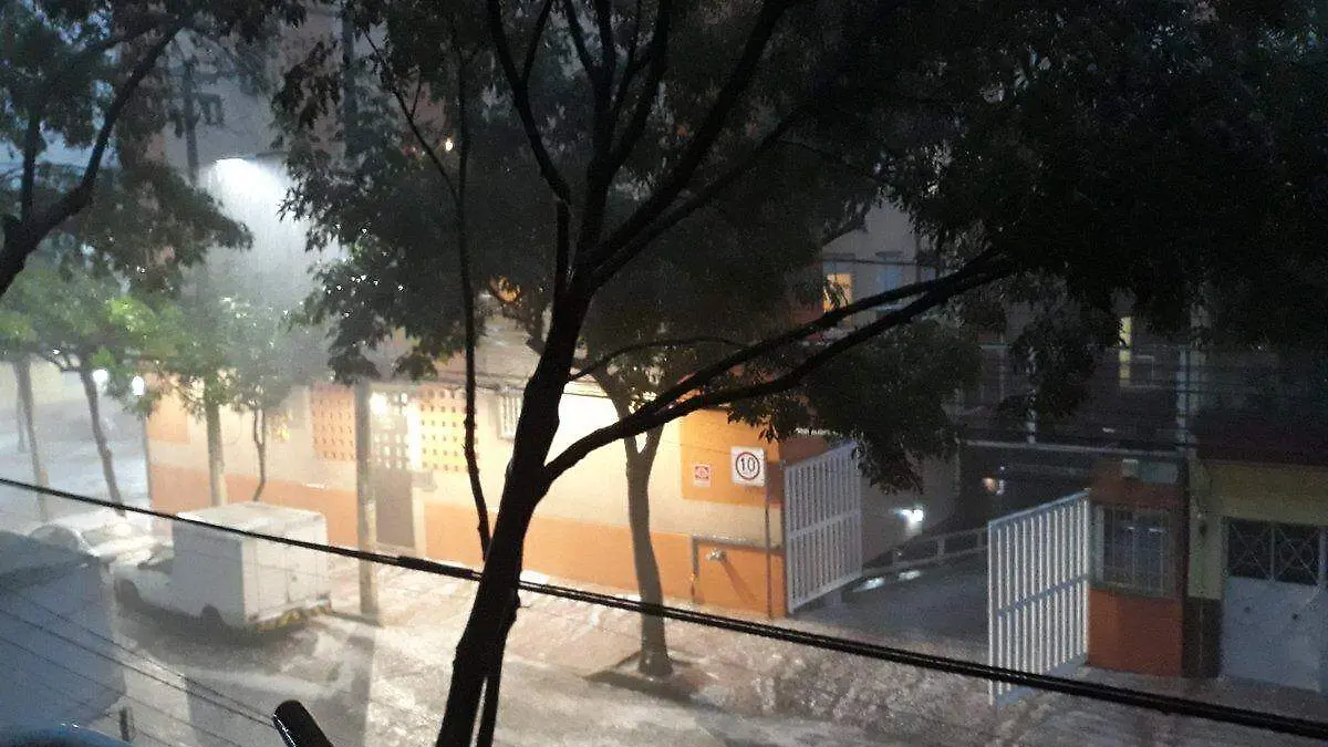 lluvia granizo