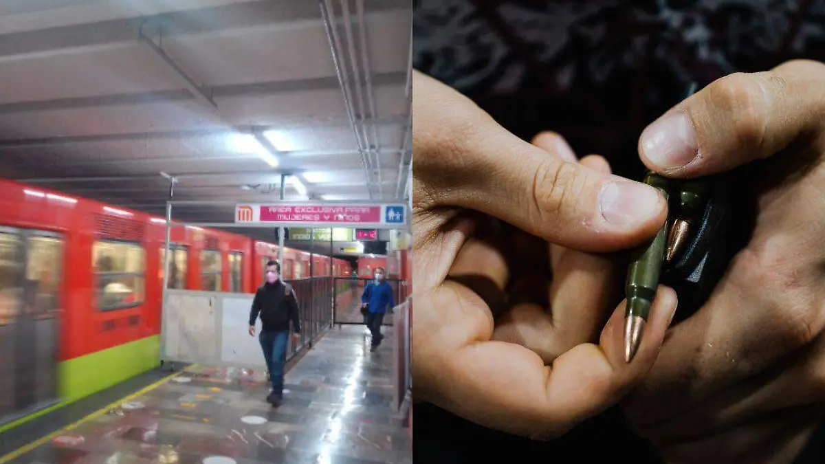 Detienen a dos personas tras riña en estación del Metro