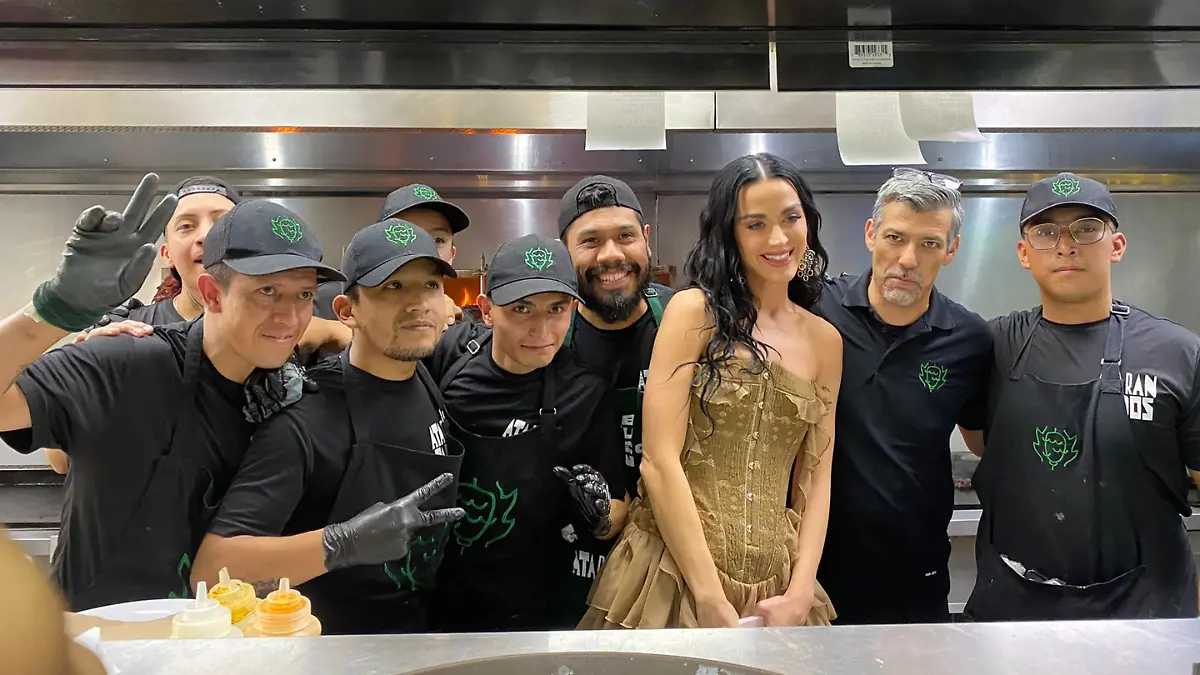 Katy perry-CDMX-Tacos