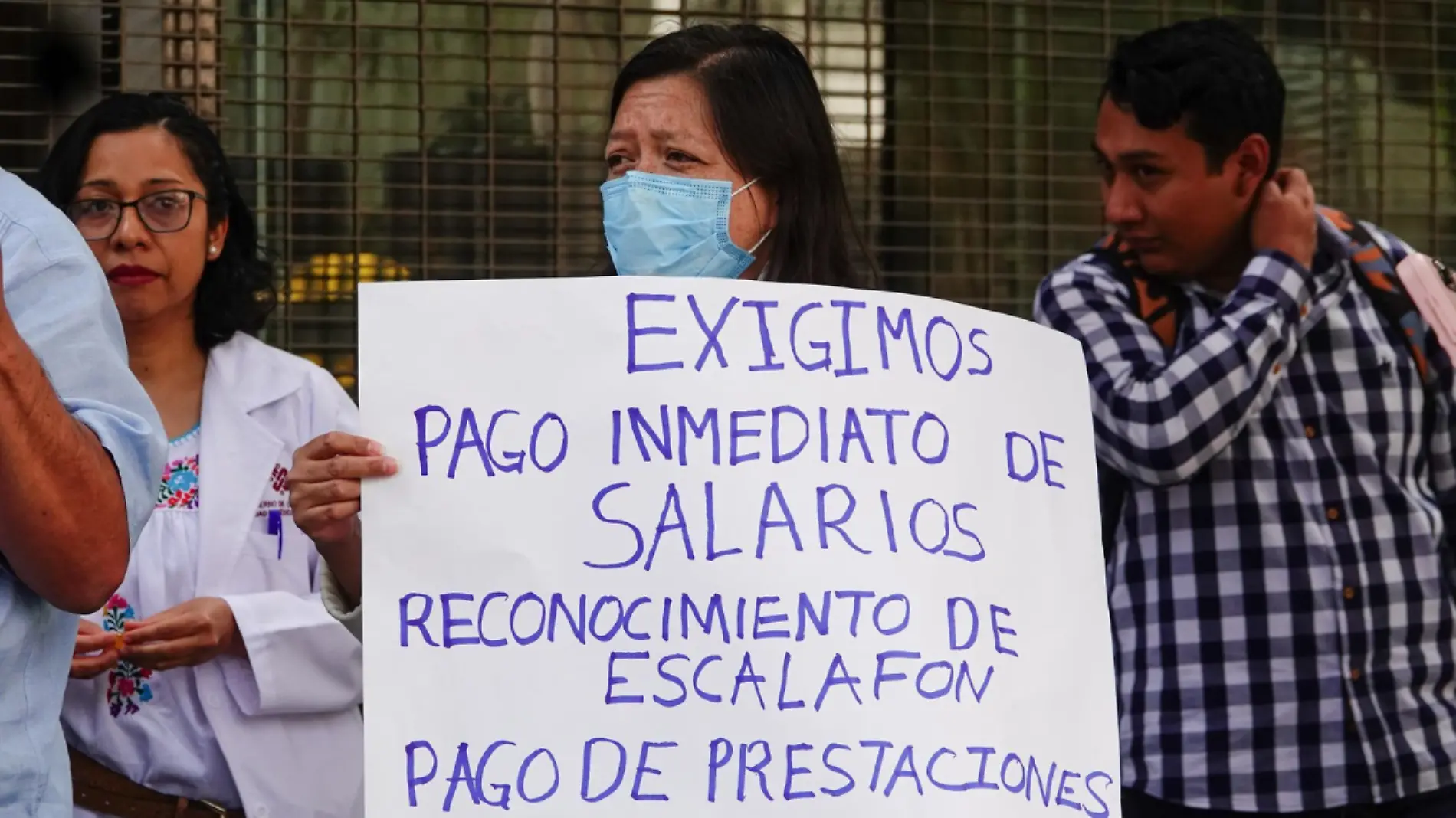 Trabajadores de Salud en Oaxaca 