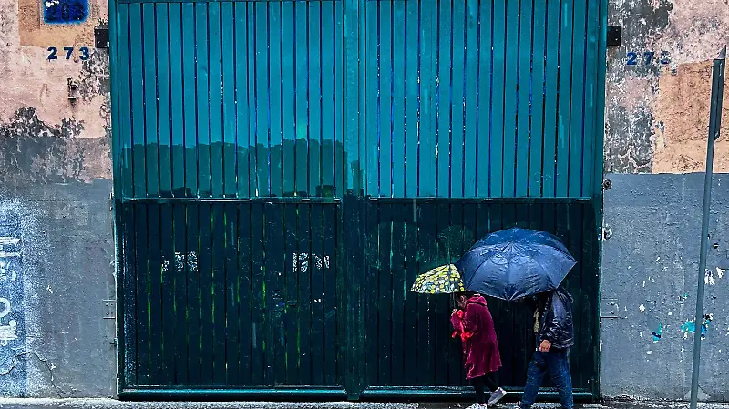 Lluvia en la CDMX