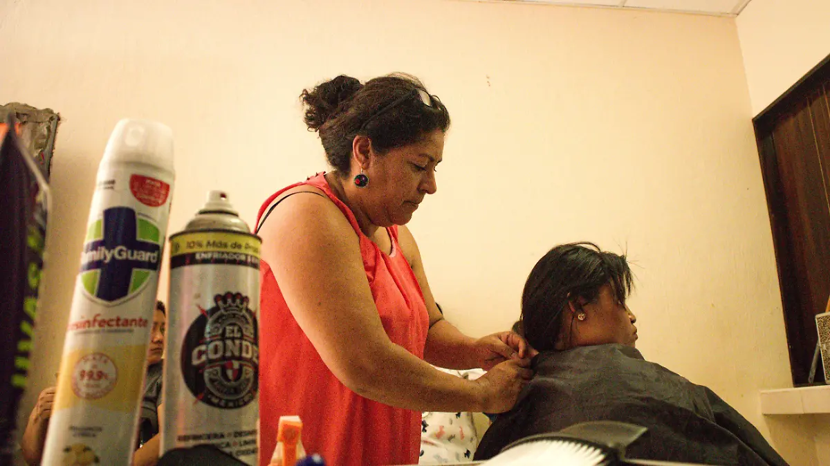 Albergues para desplazados de Tila