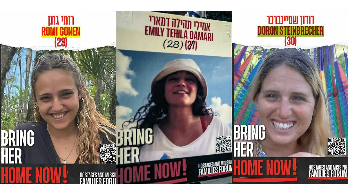 Alto al fuego – liberación de rehenes