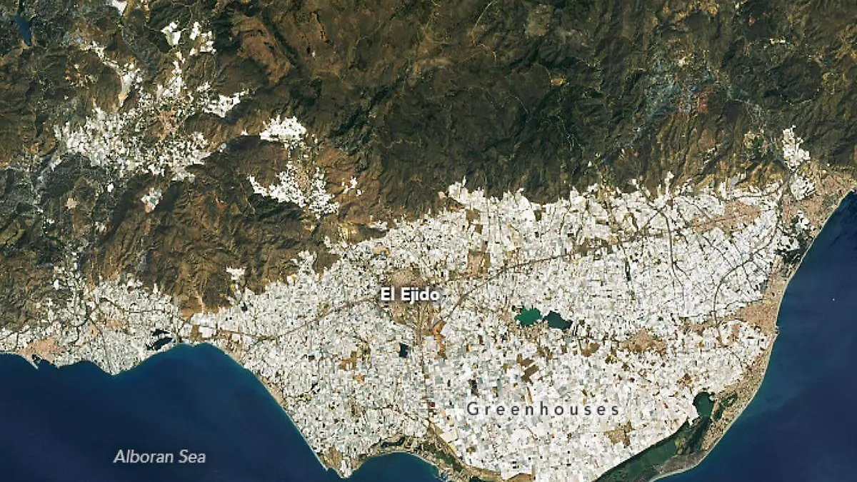 Única construcción humana vista desde el espacio