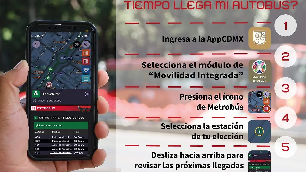 información metrobus