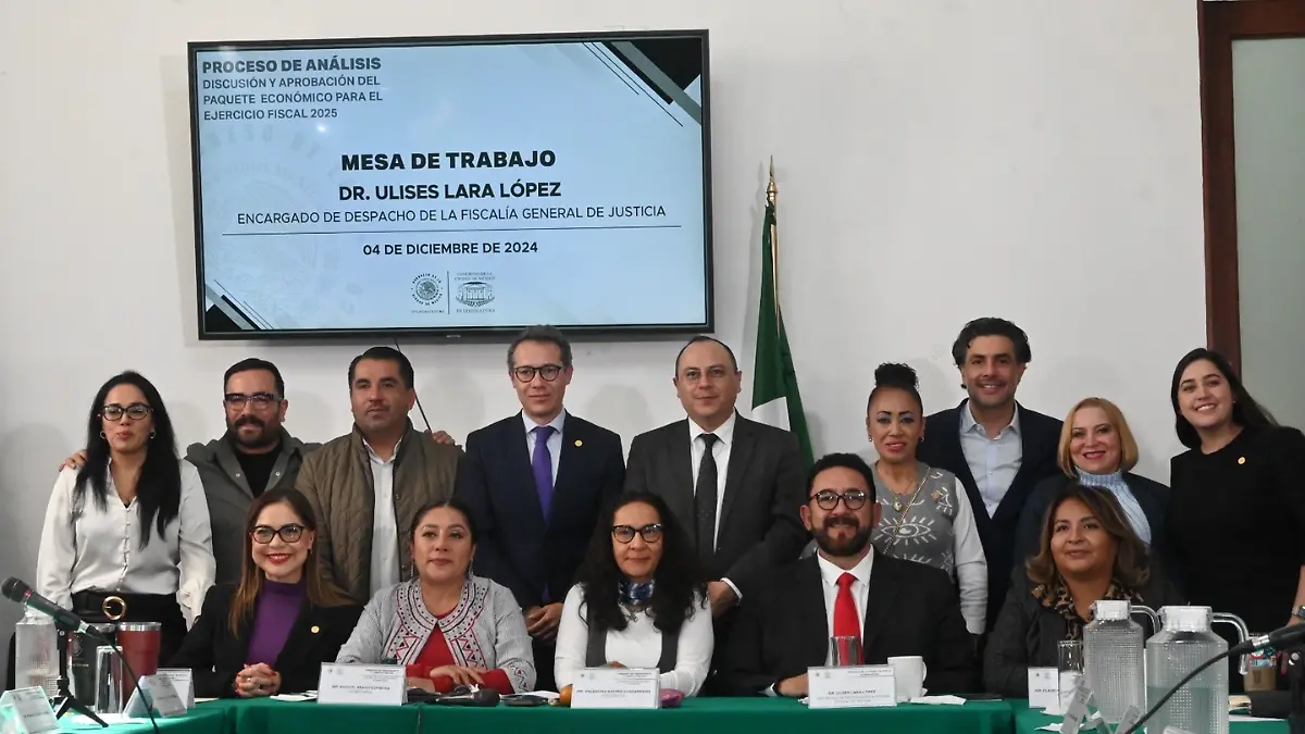 Discusión del presupuesto de la Fiscalía de CDMX