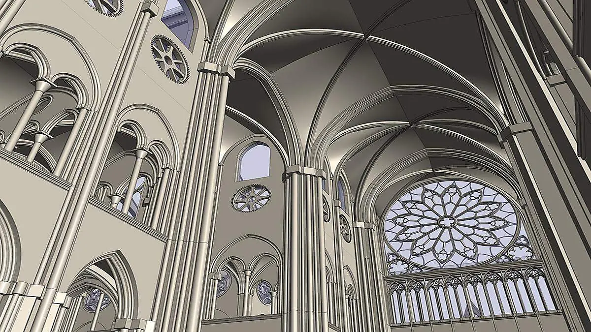 Maqueta BIM interior