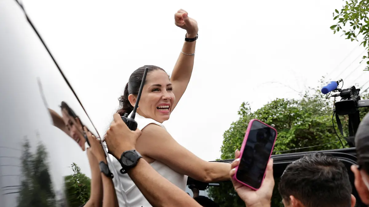 Luisa González, candidata a la presidencia de Ecuador