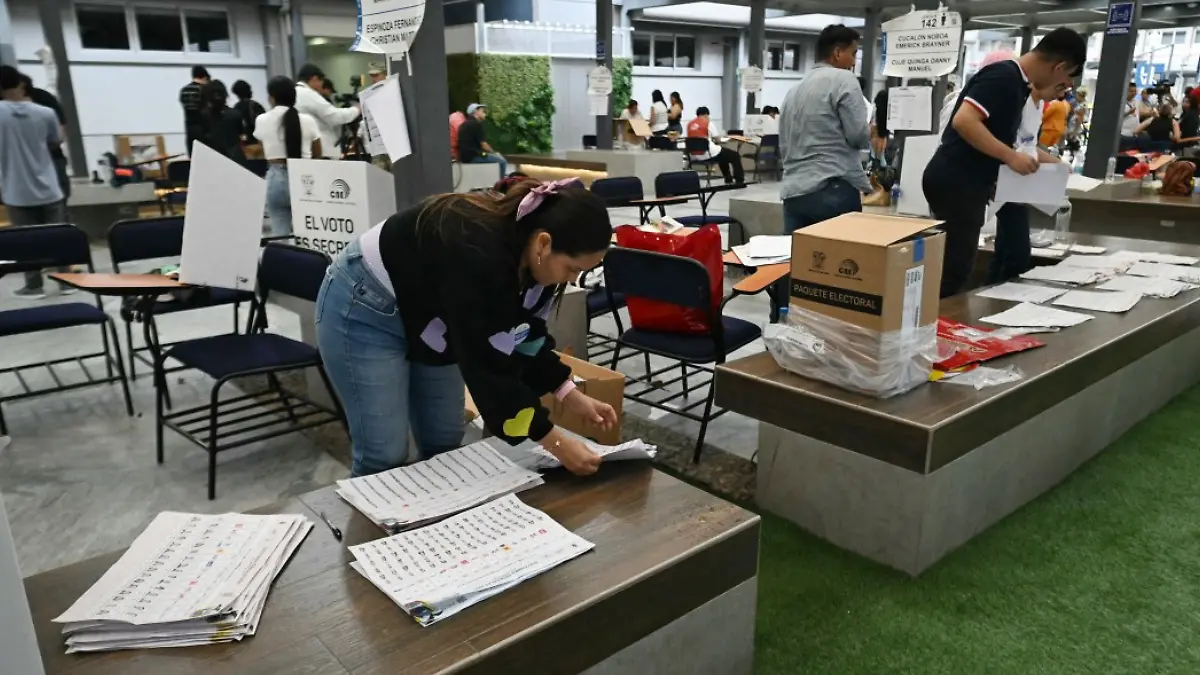 Escrutinio elecciones Ecuador