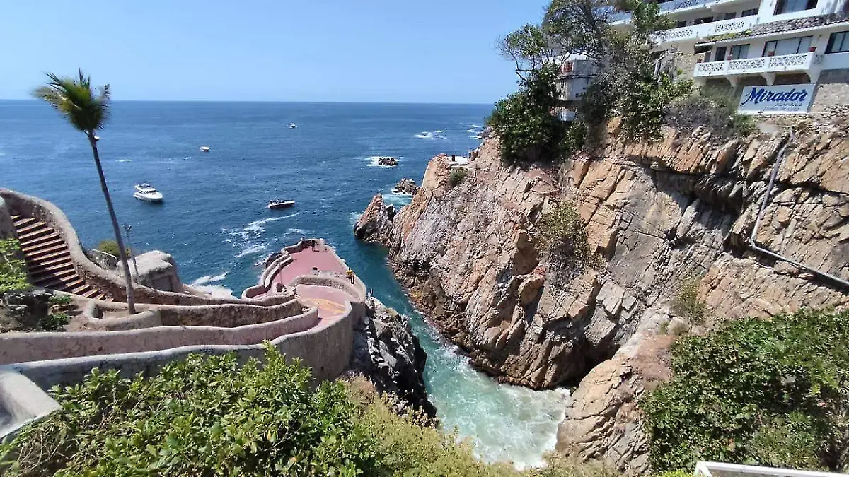 Acantilados la Quebrada Acapulco
