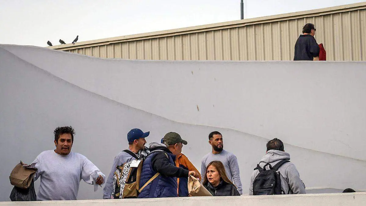 Migrantes mexicanos deportados de EU