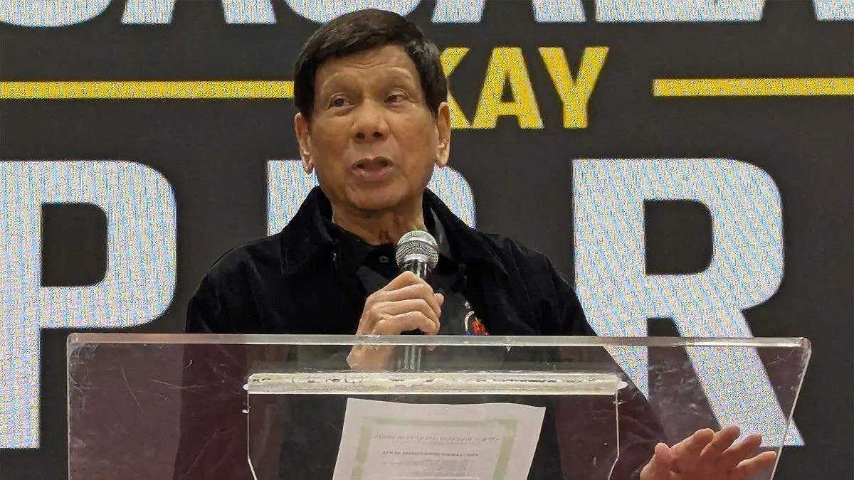 Detienen a Rodrigo Duterte