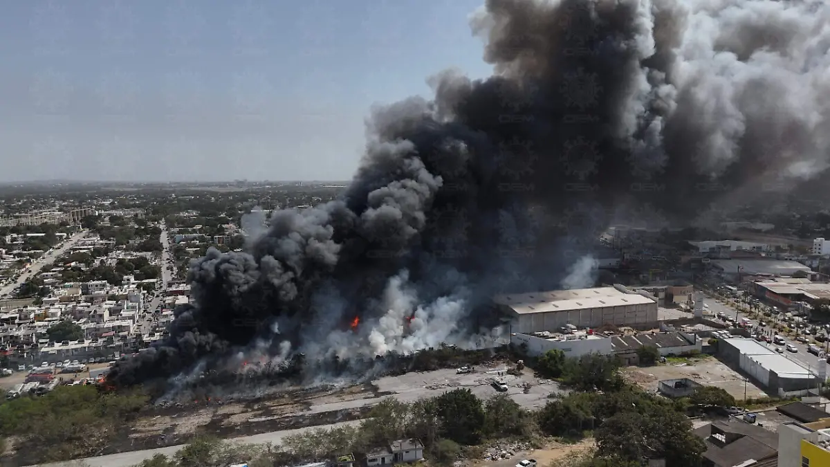 El incendio en la zona norte de Tampico afectó a un predio, al mesón y a una bodega Vladimir Meza