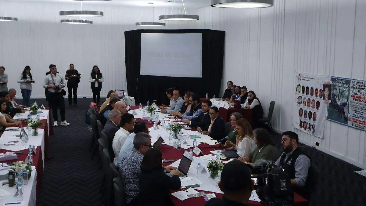 Rosa Icela Rodríguez, secretaria de Gobernación, se reúne con madres buscadoras 