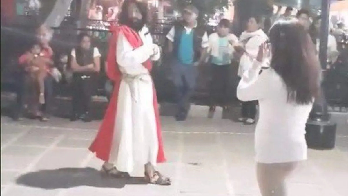 cristo borracho