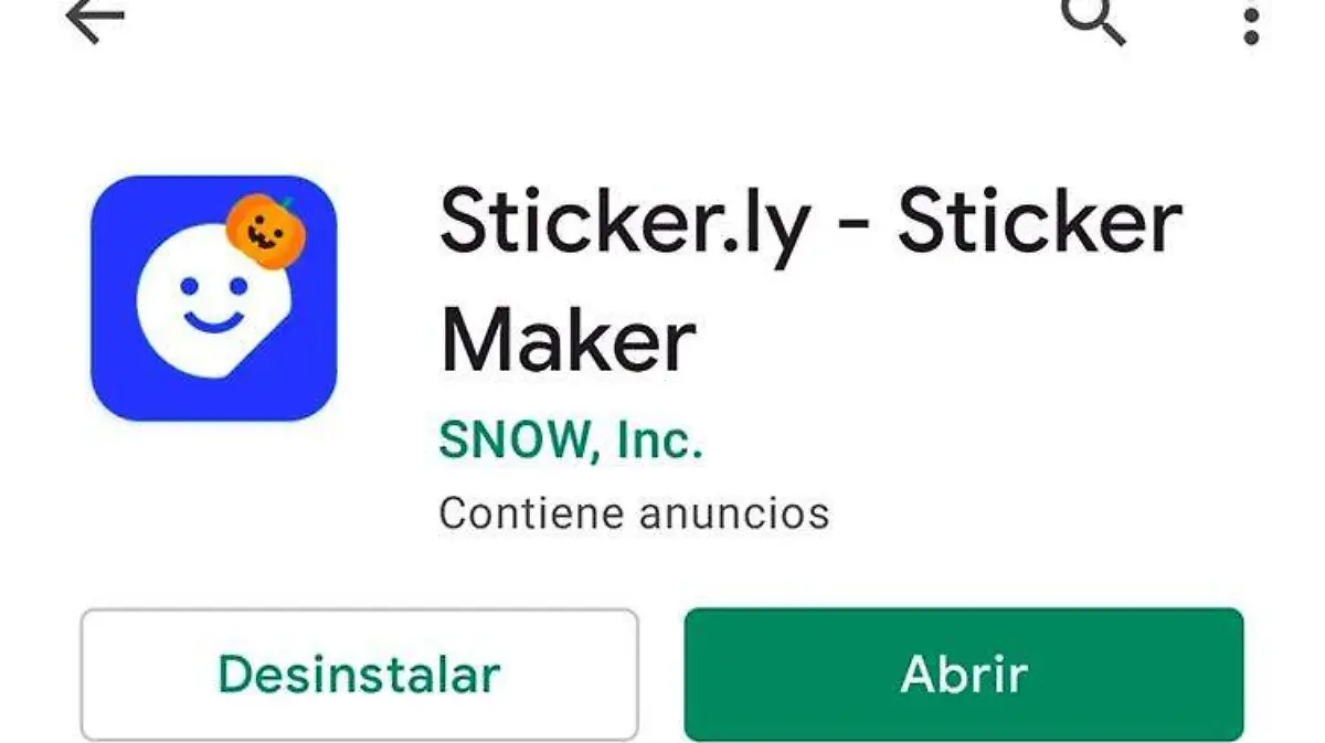 Stiker.ly app para descargar stickers