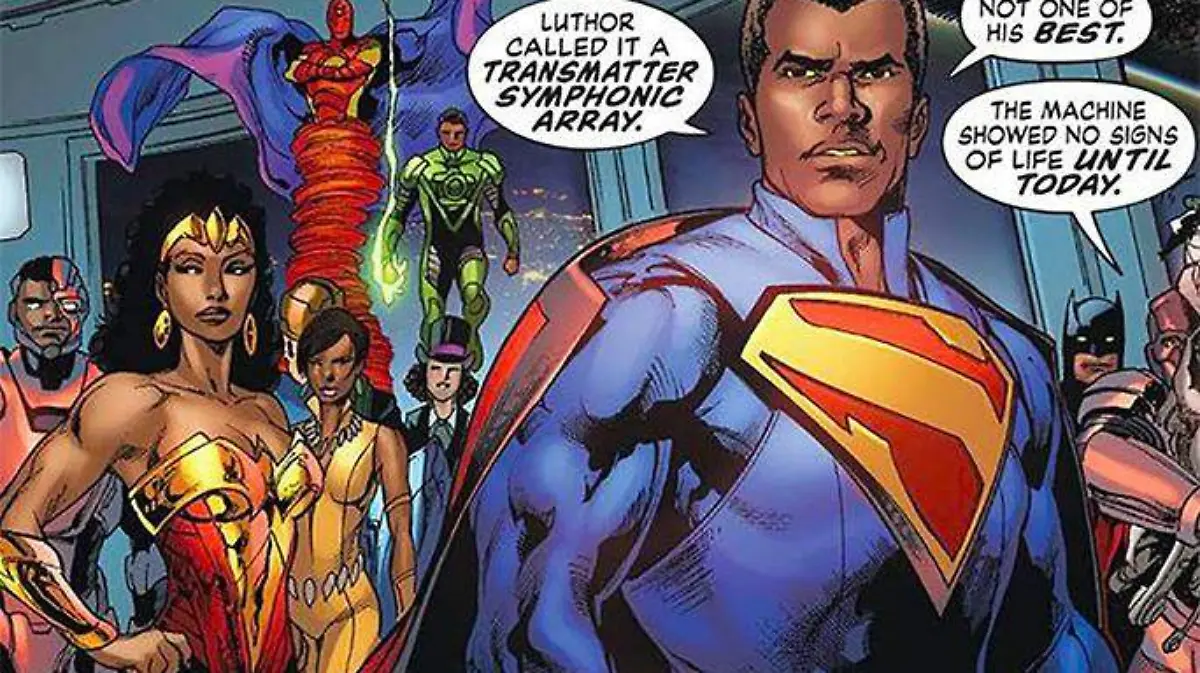 superman negro comic