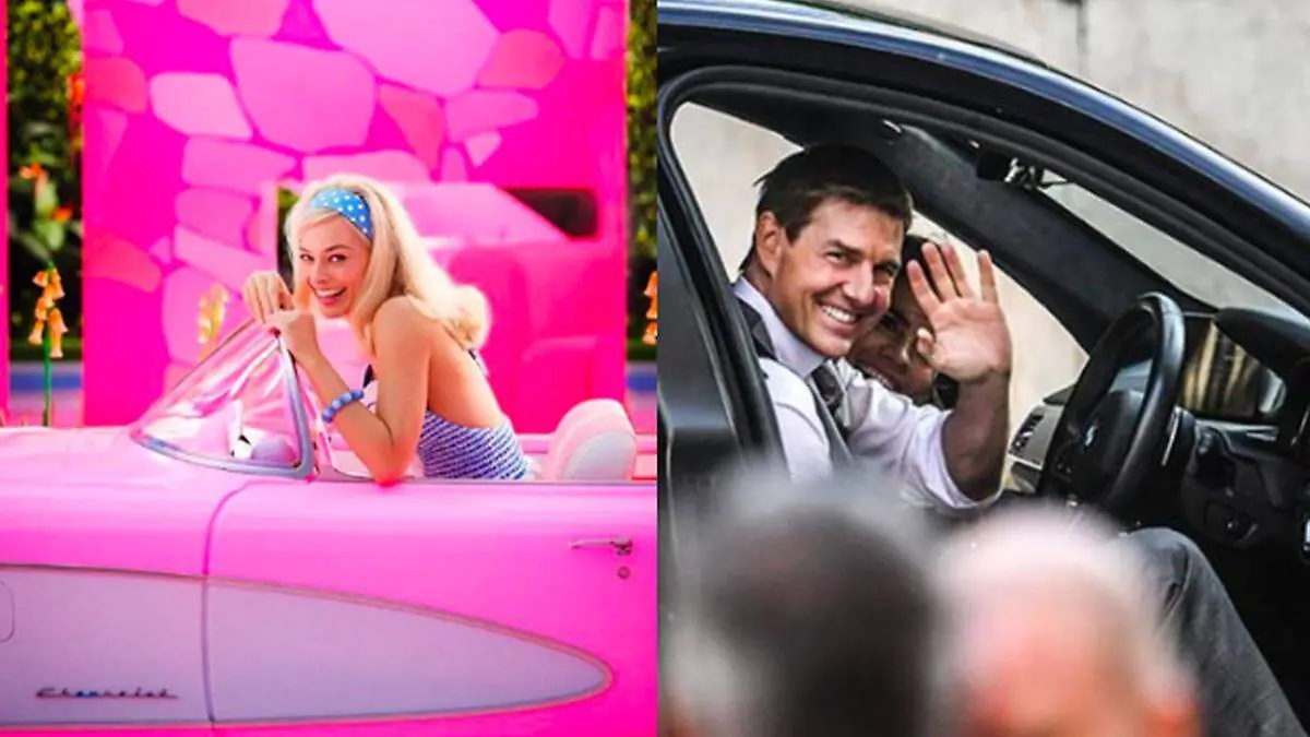 Collage Barbie y Tom