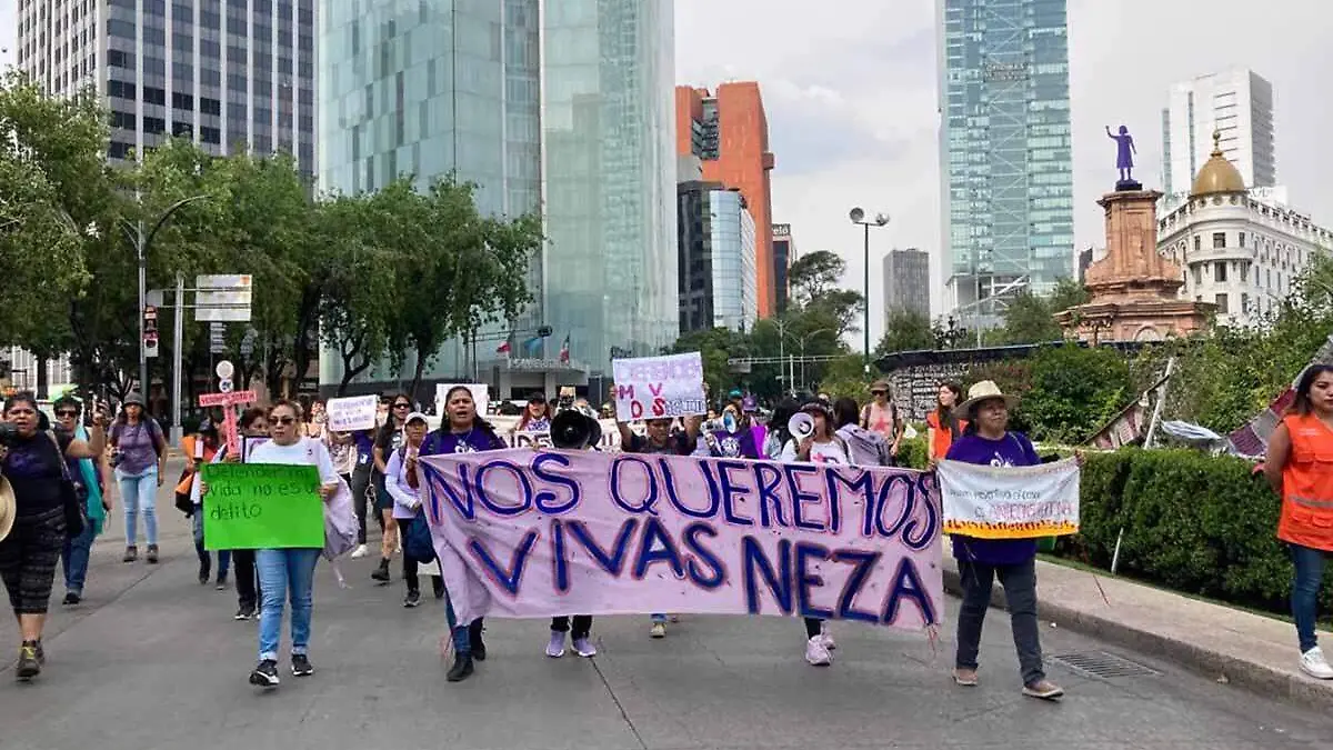 Marcha a favor de Roxana