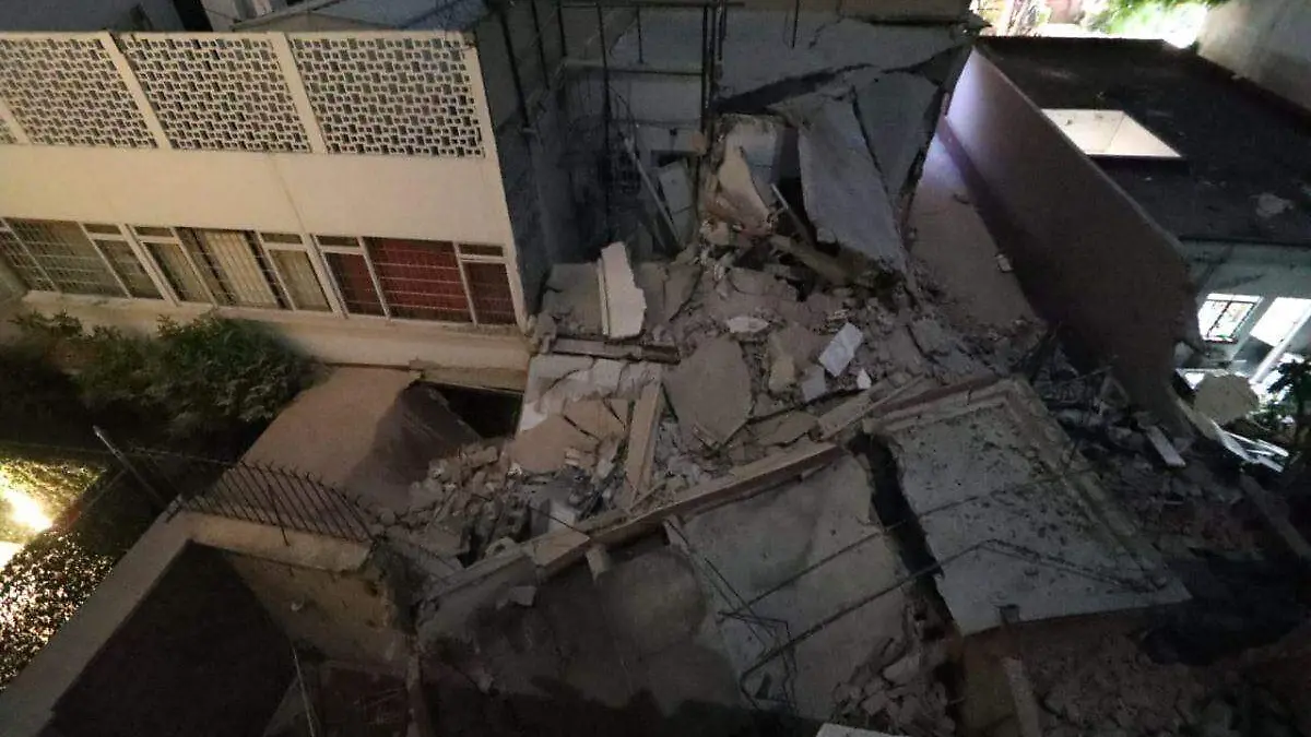 Explosion en casa de colonia Del Valle
