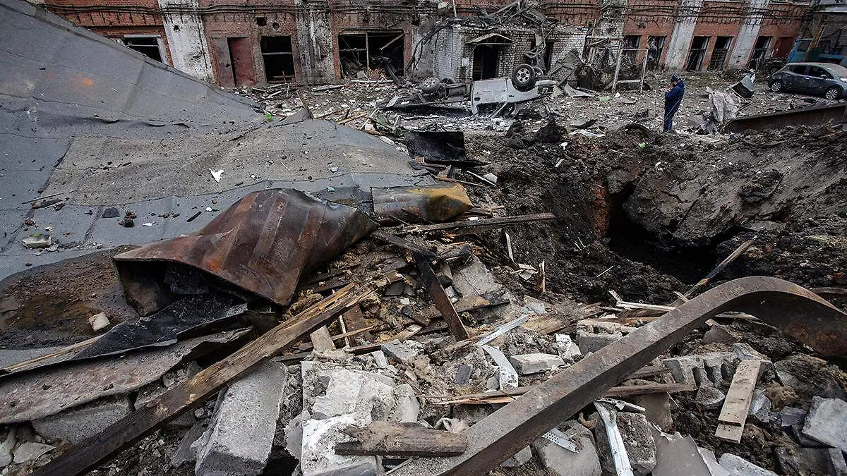 Bombardeos en Ucrania