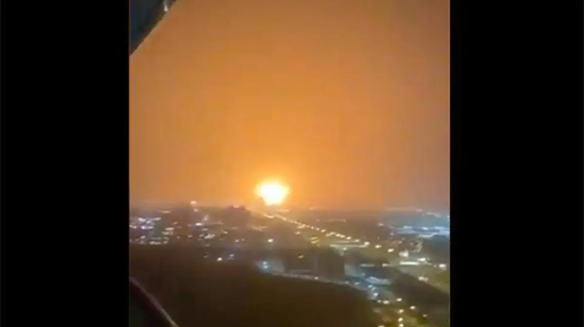 explosion dubai