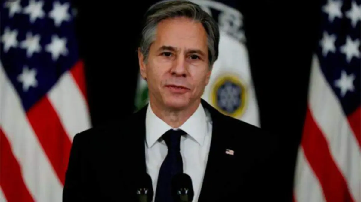secretario de Estado de EU, Antony Blinken.
