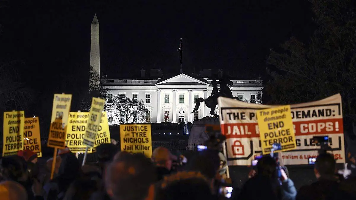 Protesta en la Casa Blanca