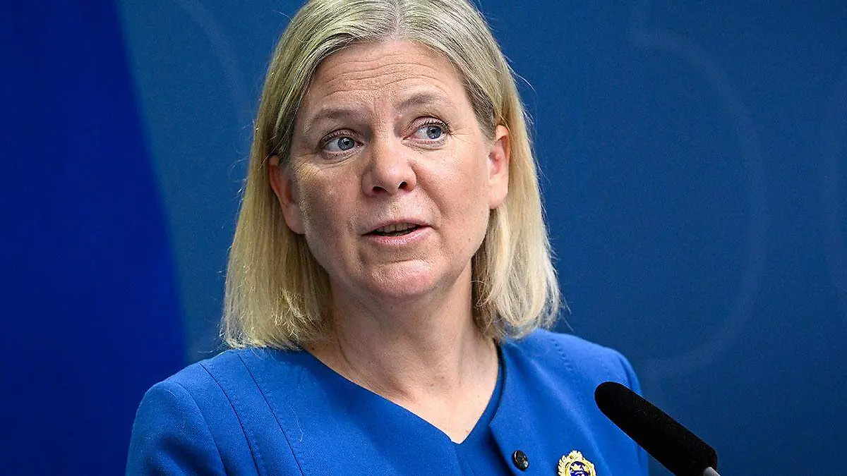 Primera ministra Magdalena Andersson