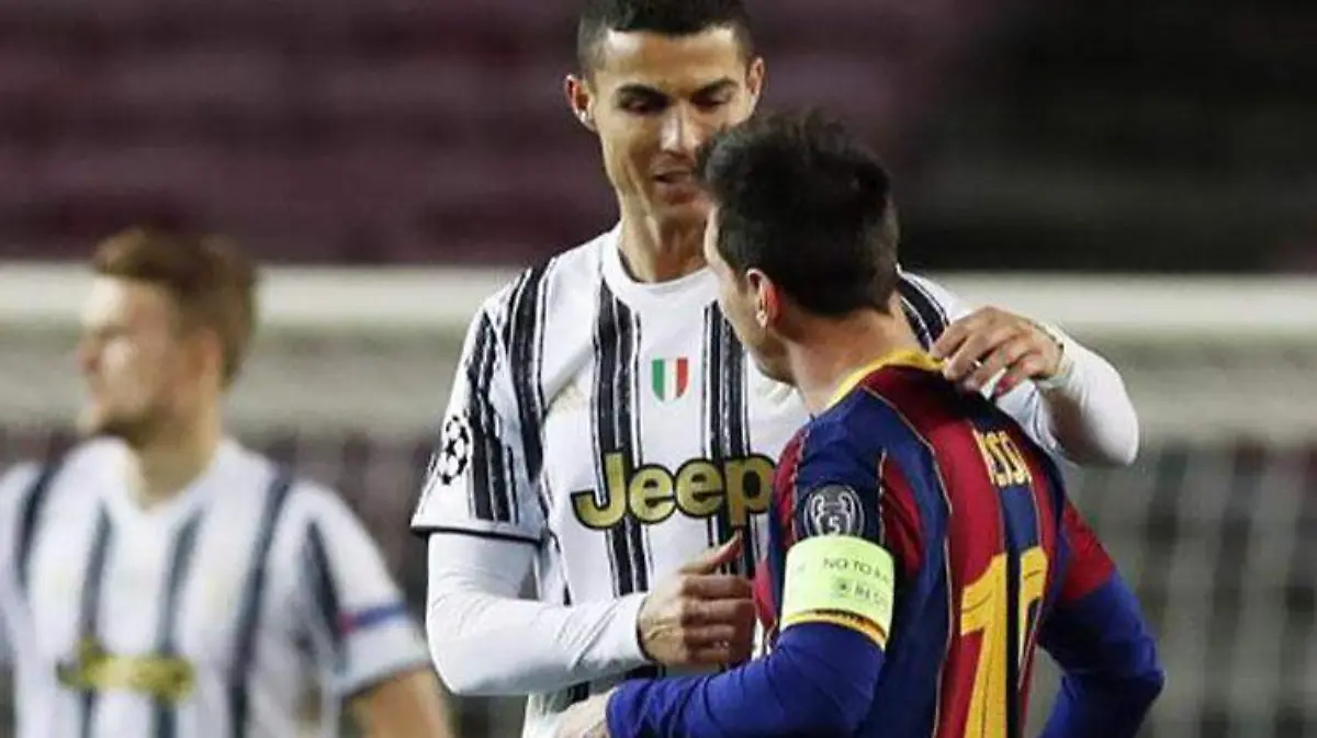 cristano ronaldo y messi