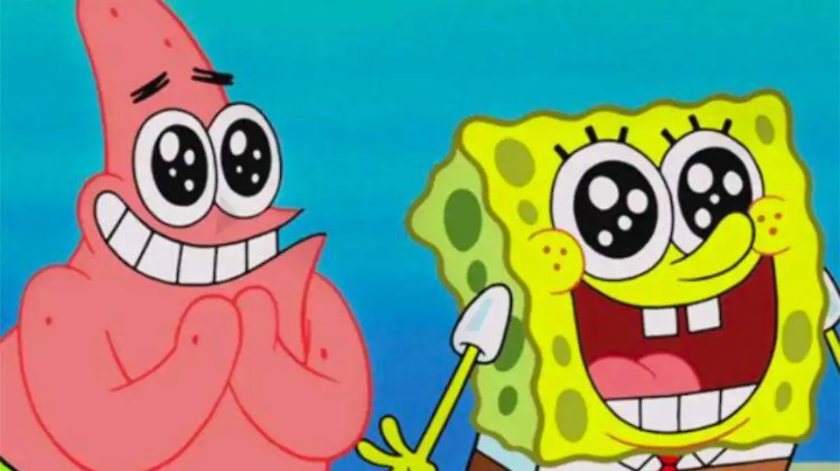patricio y bob esponja