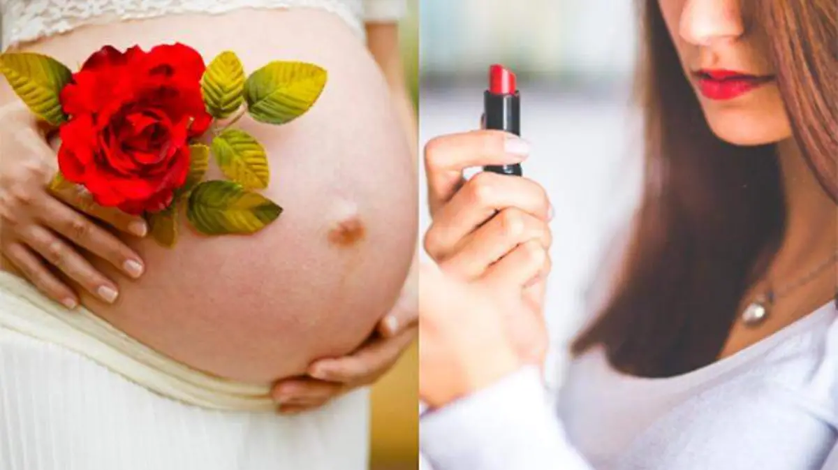 Mujeres que van maquilladas antes del parto