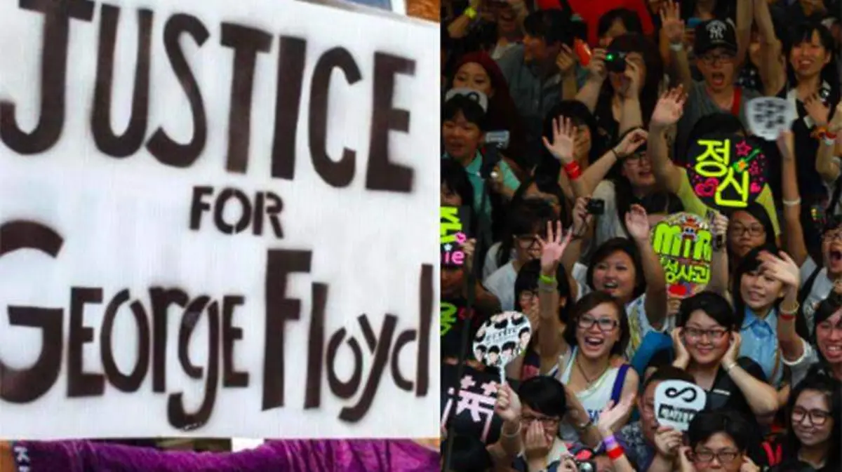 fans kpop-georgefloyd