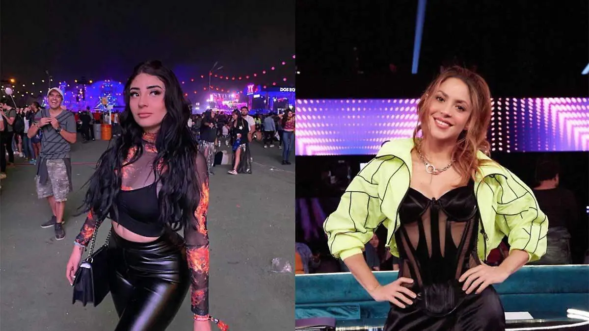 Collage Bellakath y Shakira